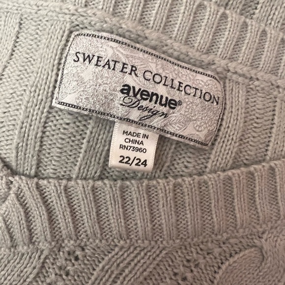Avenue 22/24 Grey Sweater - Picture 6 of 6